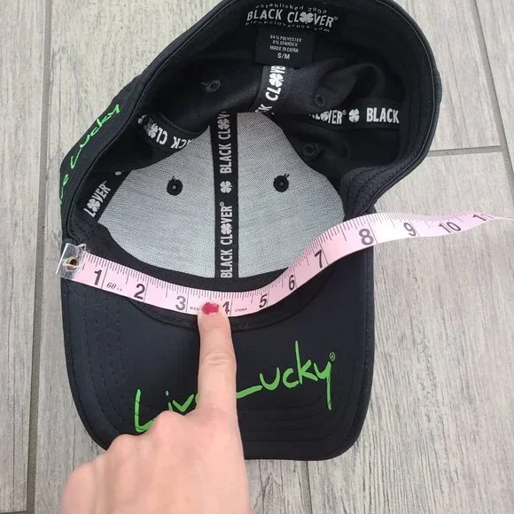 Black Clover Live Lucky Four Leaf Clover Hat S/M NWOT - Picture 8 of 8